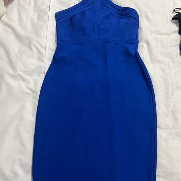 Women blue backless - Picture 2 of 2